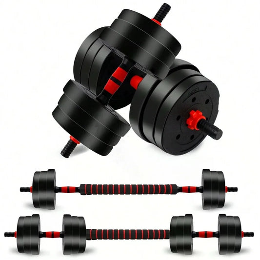 Adjustable Dumbbell Weight Set With Connector for Home Strength Training