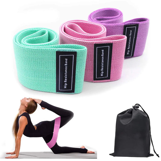Resistance Bands Set For Legs Glutes And Home Workout Routine
