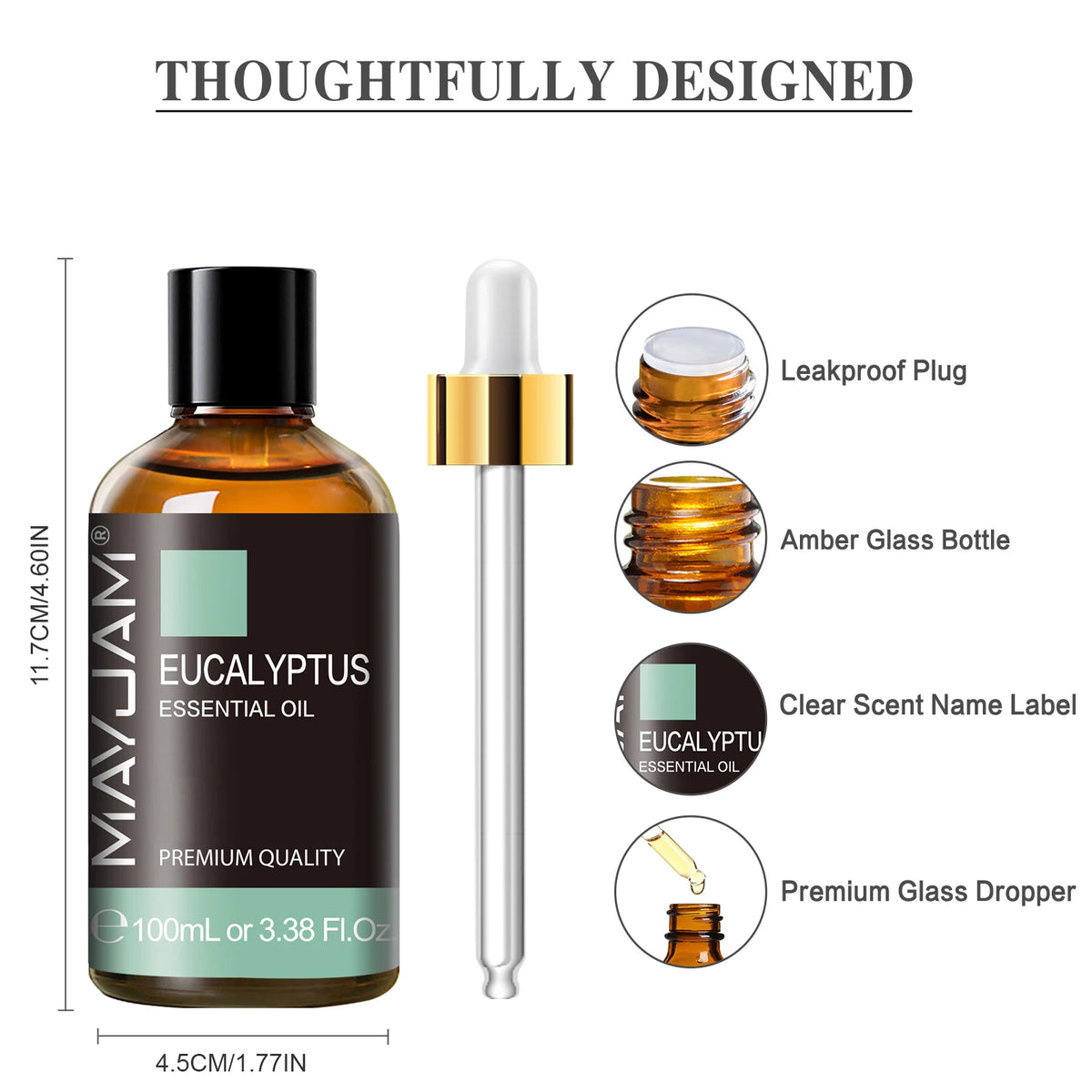 MAYJAM Essential Oils for Aromatherapy, Massage, Soap, and Candle Making