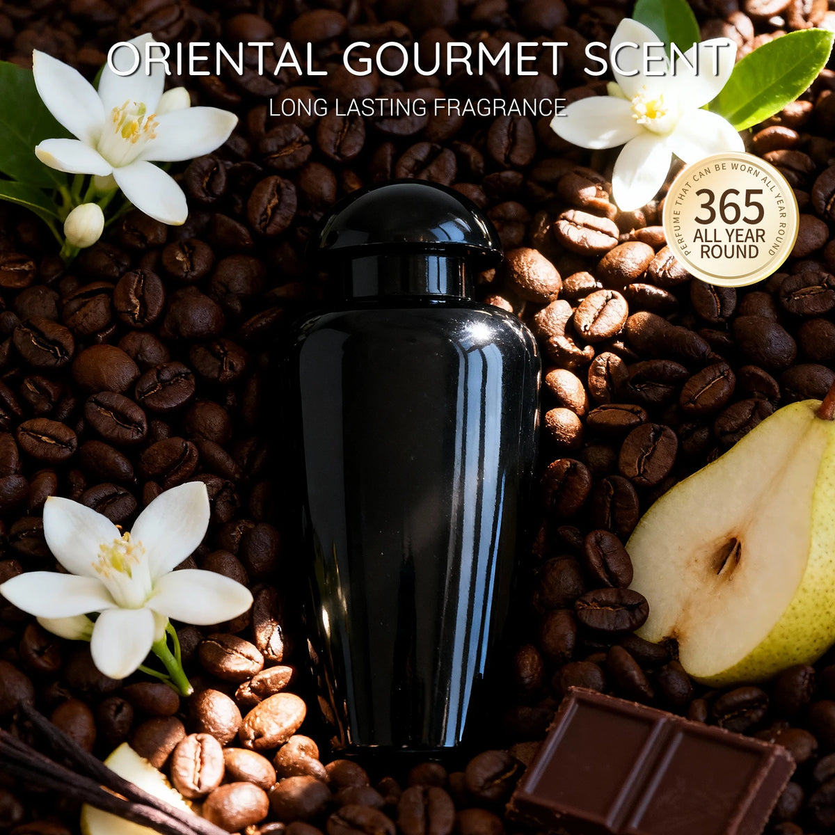 Womens Perfume Oil With Caramel, Pink Pepper And Jasmine Notes