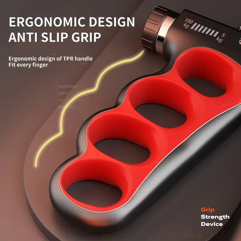 Adjustable Hand Grip Exerciser Fitness Wrist Trainer Strength Booster