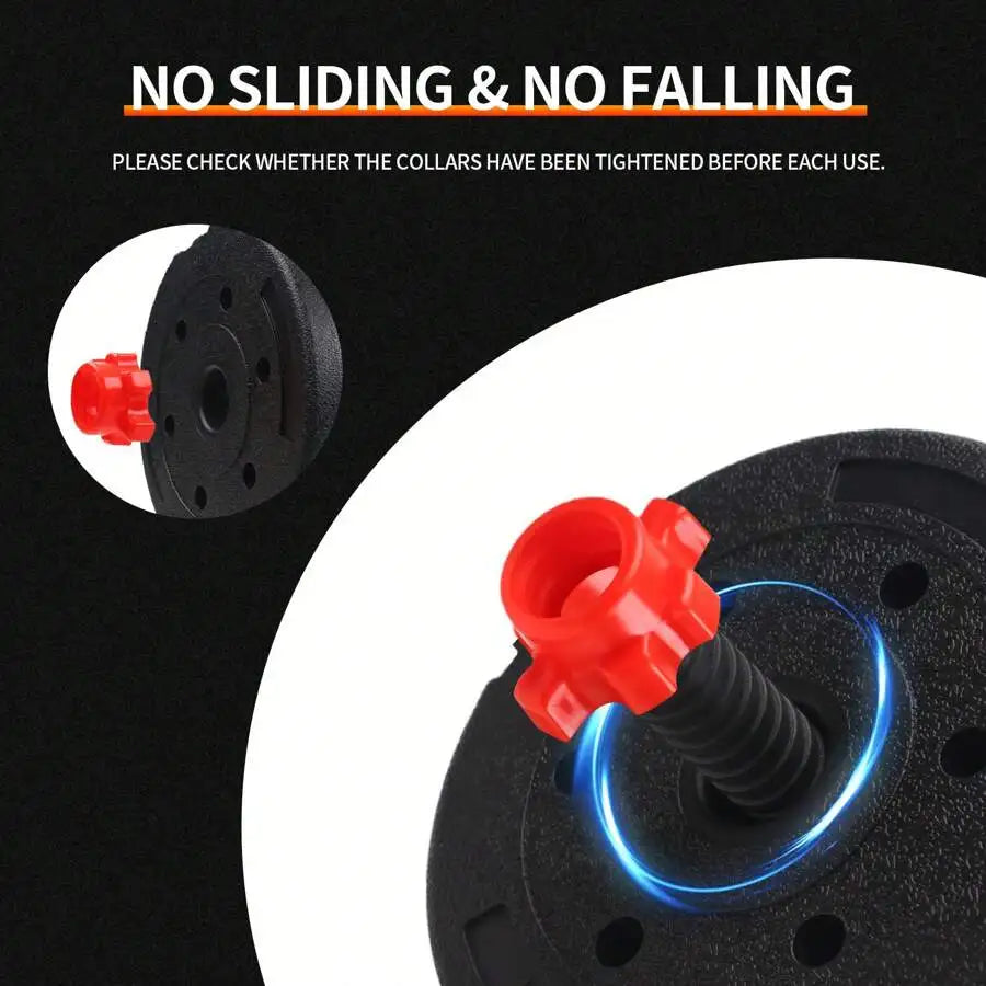 Adjustable Dumbbell Weight Set With Connector for Home Strength Training