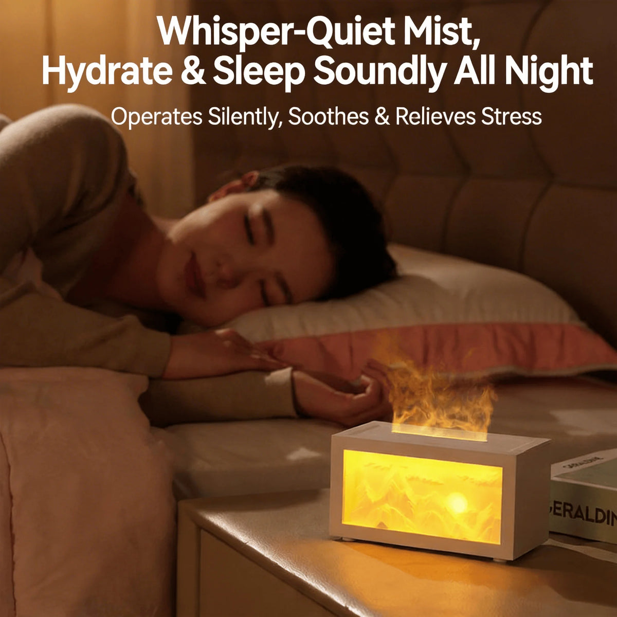 Sunrise Mountain Ultrasonic Aromatherapy Air Diffuser Humidifier