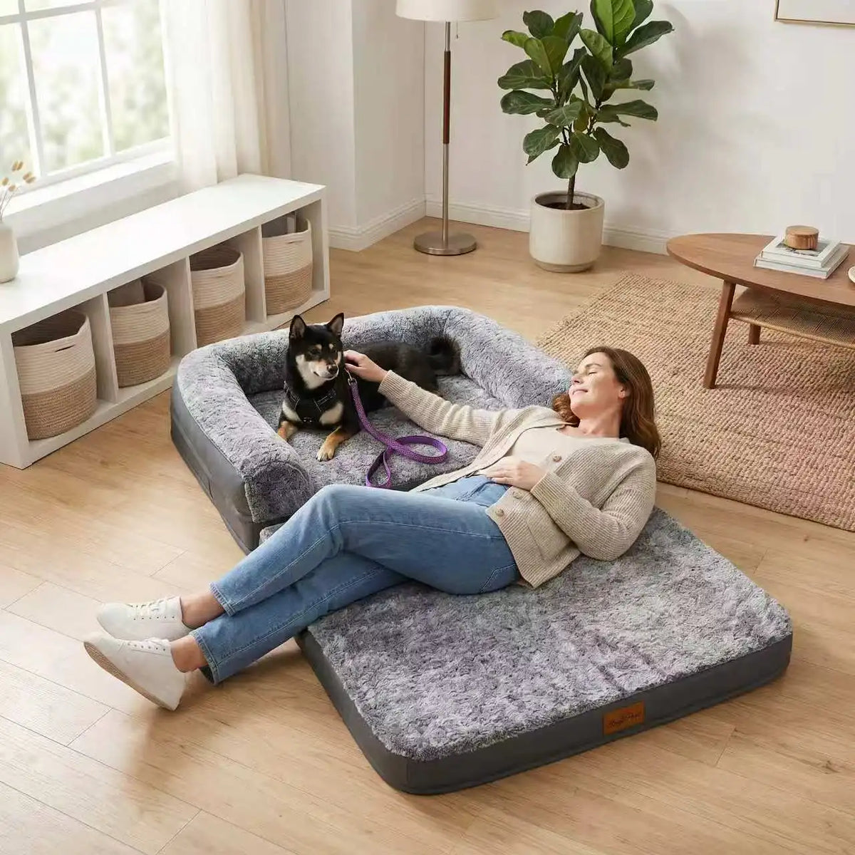 Bingopaw Orthopedic Dog Bed Couch With Washable Removable Cover