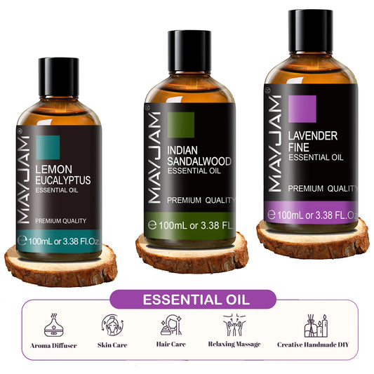 MAYJAM Essential Oils for Aromatherapy, Massage, Soap, and Candle Making